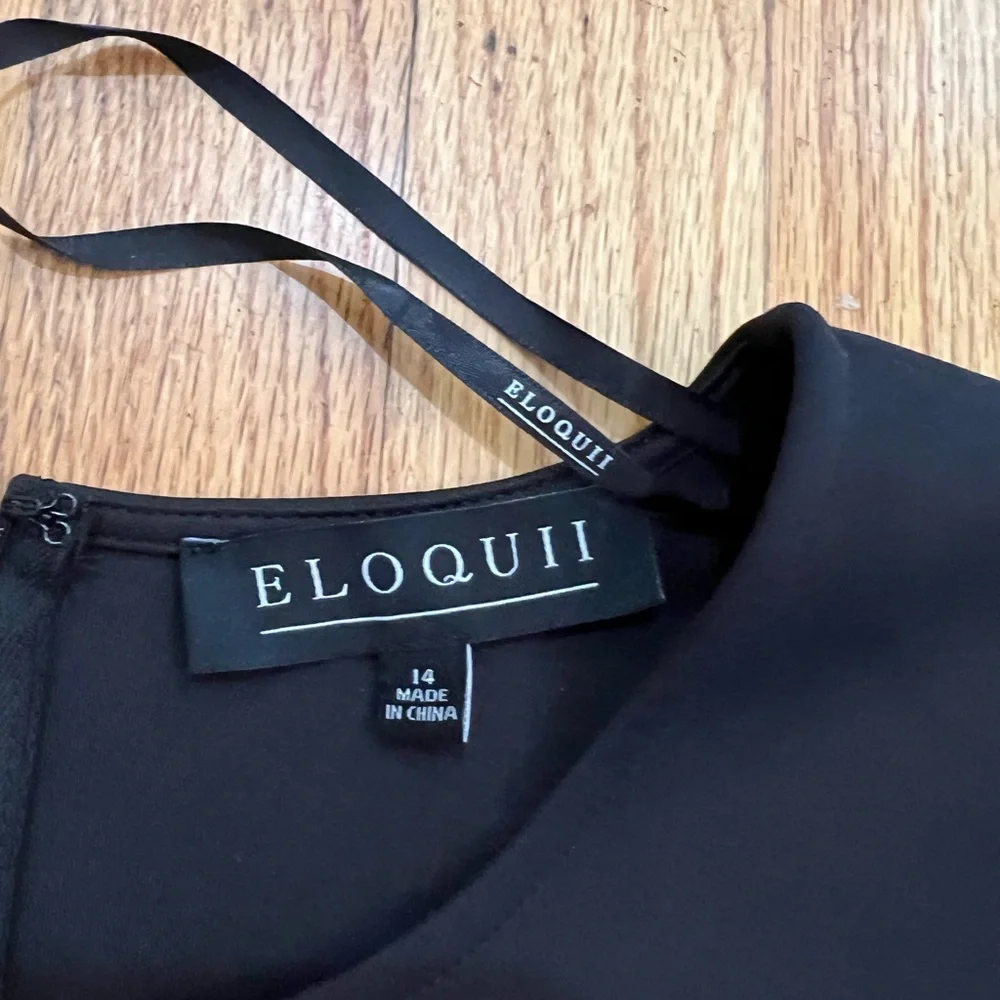 NWT Eloquii Flare Sleeve Scuba Dress NWT Size 14 - Picture 2 of 5